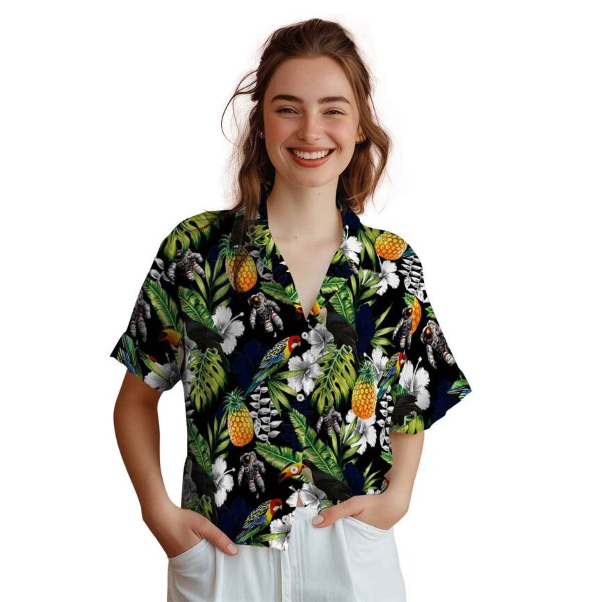 Customized Nasa Toucan Bird Hawaiian Shirt Top rated