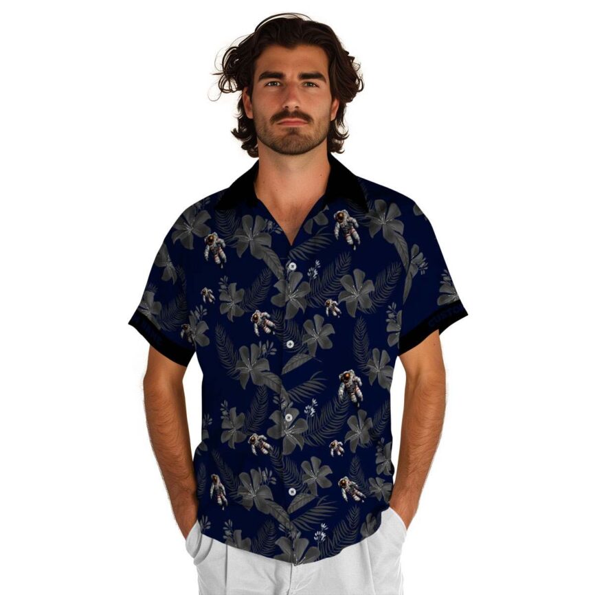 Customized Nasa Tropical Flower Hawaiian Shirt New Arrival