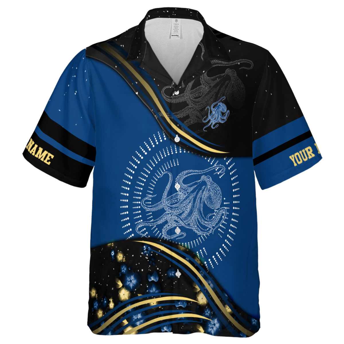 Customized Octopus Dynamic Swirl Hawaiian Shirt Fashion forward Customized Octopus Dynamic Swirl Hawaiian Shirt Fashion forward