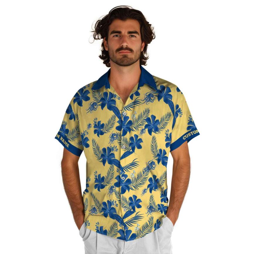 Customized Octopus Tropical Flower Hawaiian Shirt New Arrival