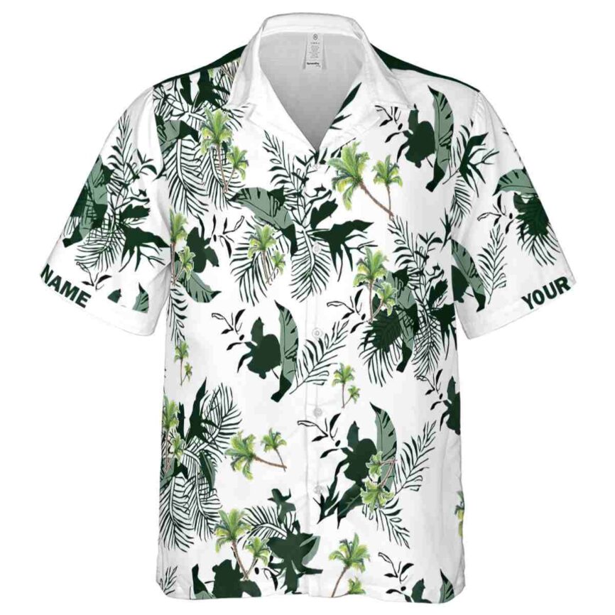 Customized Palm Tree Leafy Accents Hawaiian Shirt Fashion forward