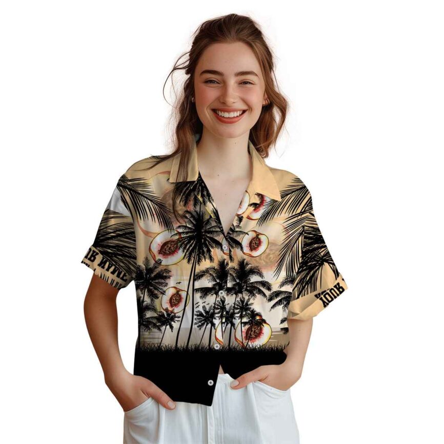 Customized Peach Island Scenery Hawaiian Shirt Top rated