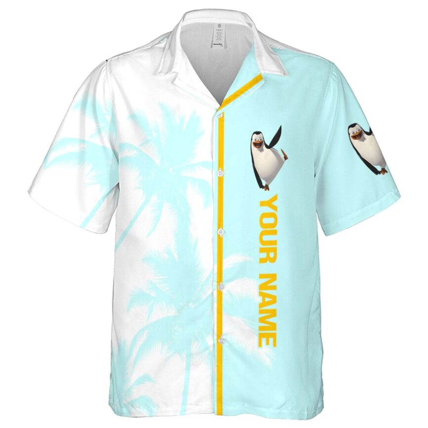 Customized Penguin Beach Vibes Hawaiian Shirt Best selling
