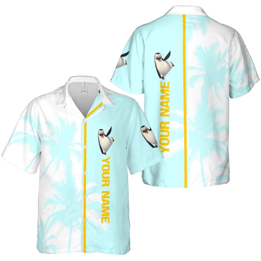 Customized Penguin Beach Vibes Hawaiian Shirt Latest Model