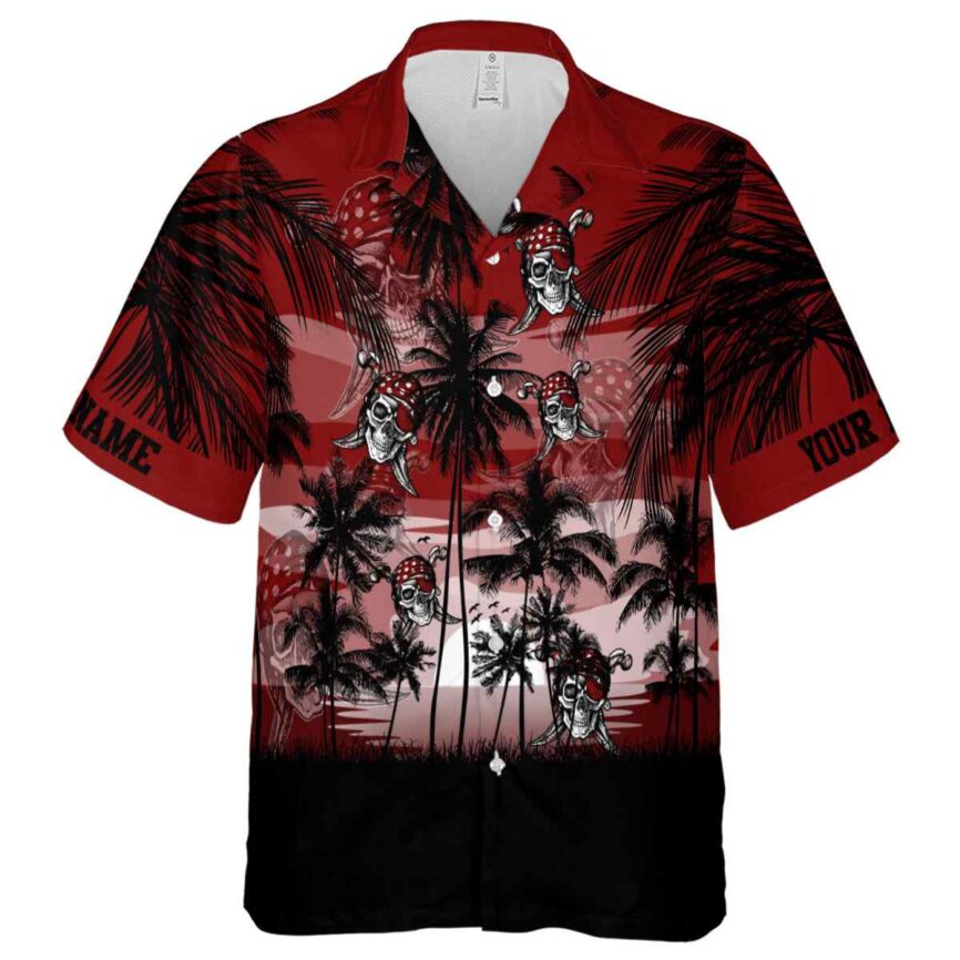Customized Pirate Island Scenery Hawaiian Shirt Fashion forward