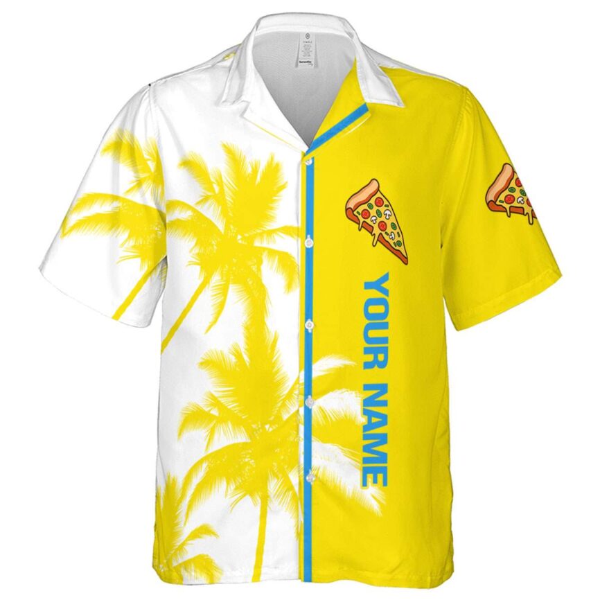 Customized Pizza Beach Vibes Hawaiian Shirt Best selling