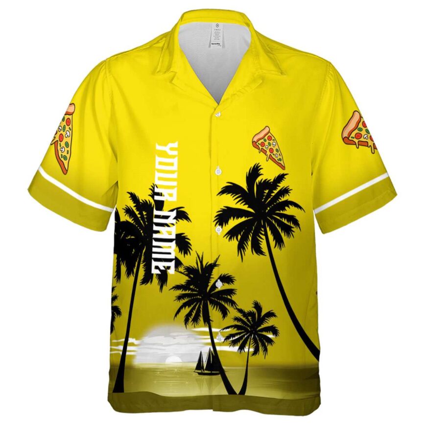 Customized Pizza Ocean Sunset Hawaiian Shirt Fashion forward