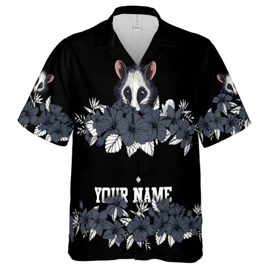 Customized Possum Hibiscus Band Hawaiian Shirt Fashion forward
