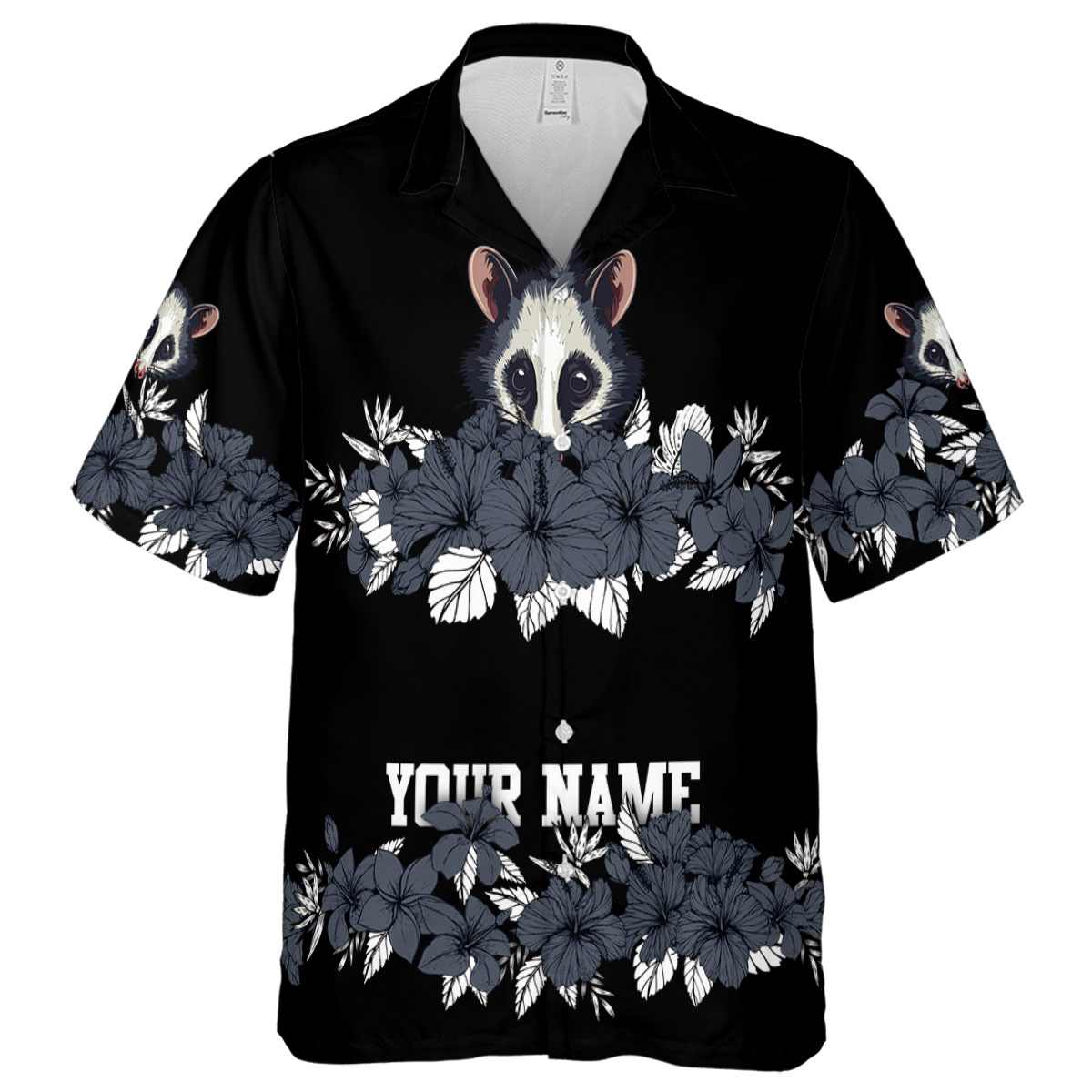 Customized Possum Hibiscus Band Hawaiian Shirt Fashion forward Customized Possum Hibiscus Band Hawaiian Shirt Fashion forward