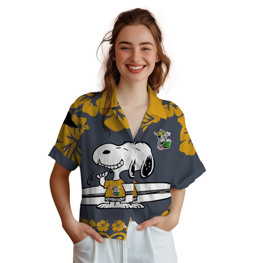 Customized Possum Surfing Snoopy Hawaiian Shirt Top rated