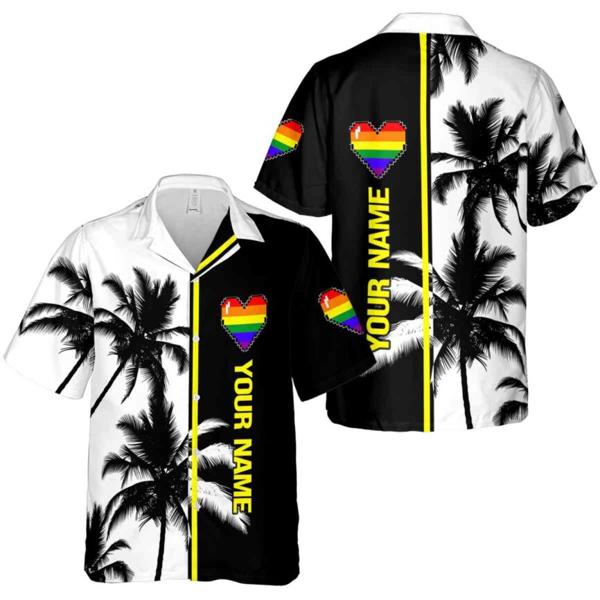 Customized Pride Beach Vibes Hawaiian Shirt Latest Model