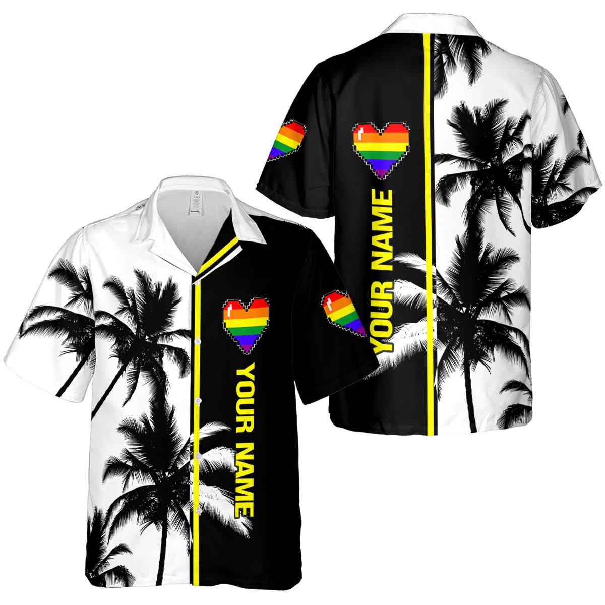 Customized Pride Beach Vibes Hawaiian Shirt Latest Model Customized Pride Beach Vibes Hawaiian Shirt Latest Model