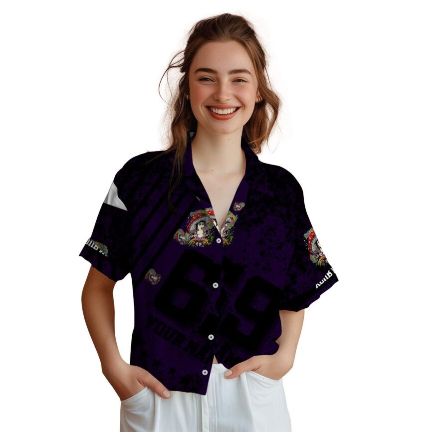Customized Psychedelic Stripe Burst Hawaiian Shirt Top rated