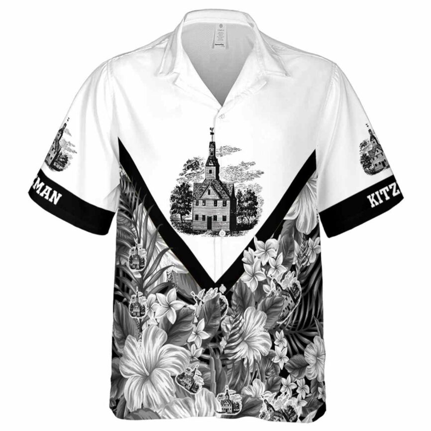 Customized Puritan Bold Floral Number Hawaiian Shirt Fashion forward