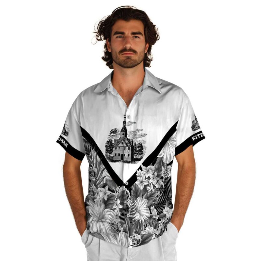 Customized Puritan Bold Floral Number Hawaiian Shirt New Arrival