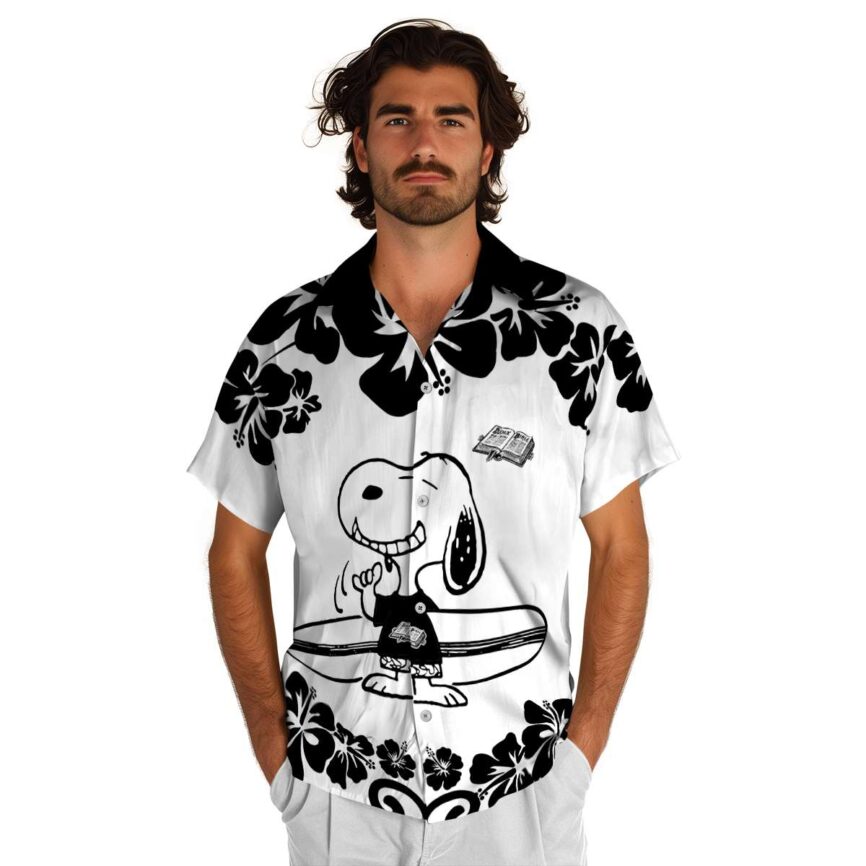 Customized Puritan Surfing Snoopy Hawaiian Shirt New Arrival