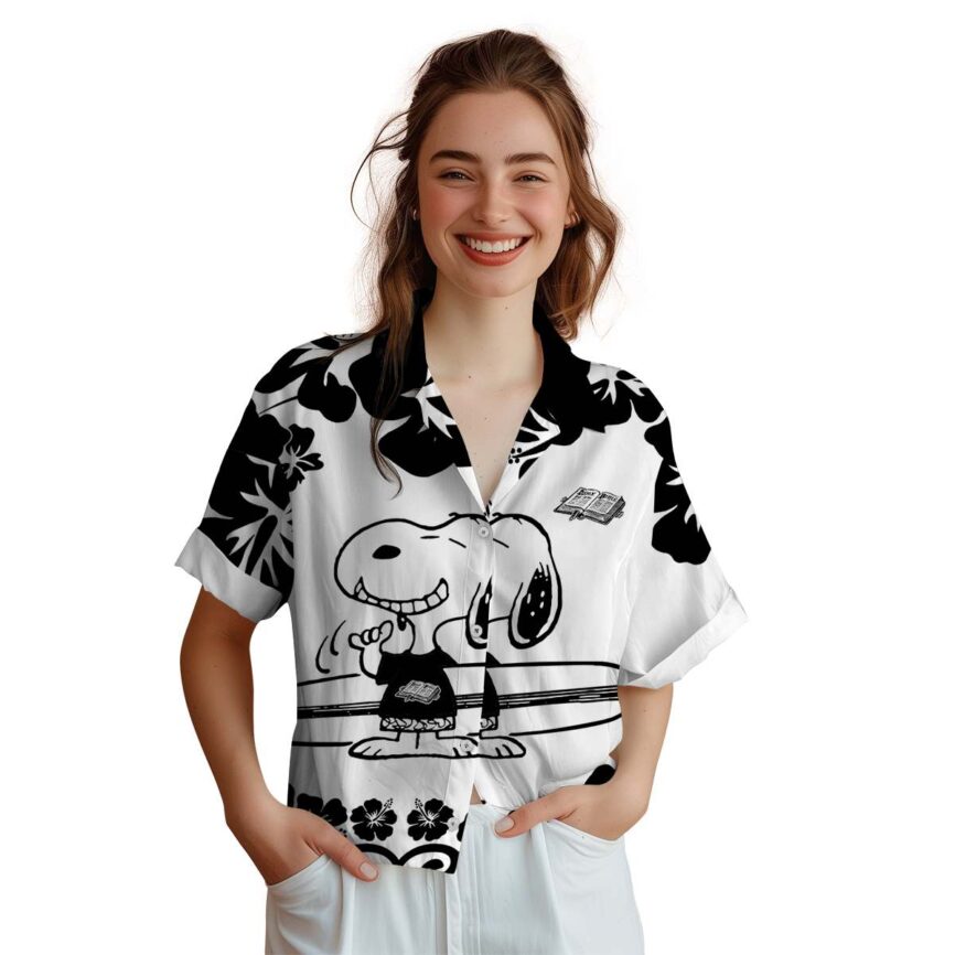 Customized Puritan Surfing Snoopy Hawaiian Shirt Top rated