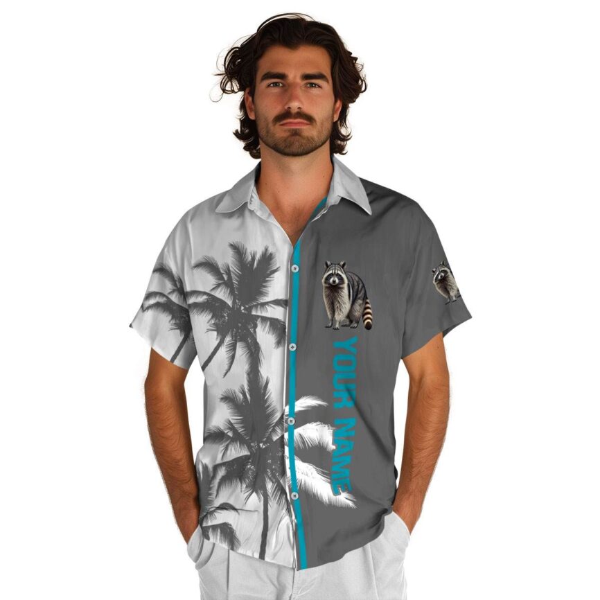 Customized Raccoon Beach Vibes Hawaiian Shirt High quality