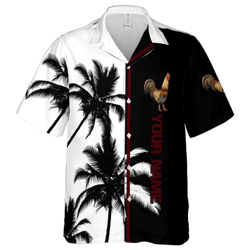 Customized Rooster Beach Vibes Hawaiian Shirt Best selling