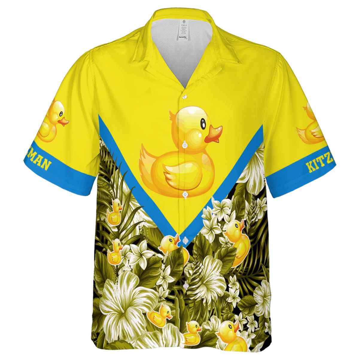 Customized Rubber Duck Bold Floral Number Hawaiian Shirt Fashion forward Customized Rubber Duck Bold Floral Number Hawaiian Shirt Fashion forward