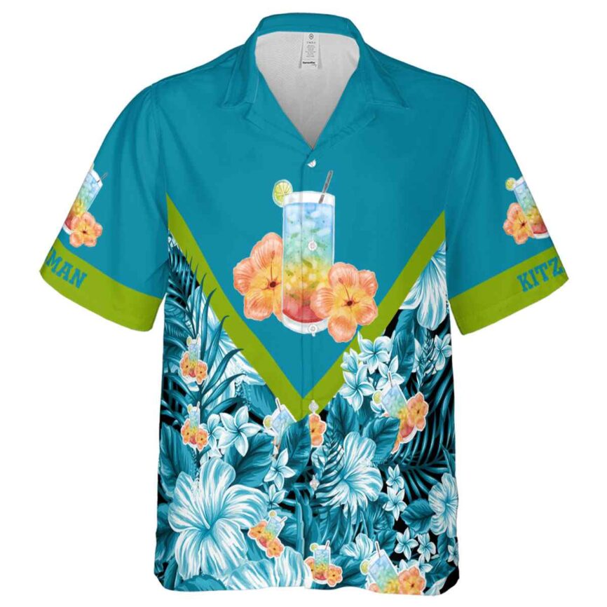 Customized Scotch And Soda Bold Floral Number Hawaiian Shirt Fashion forward
