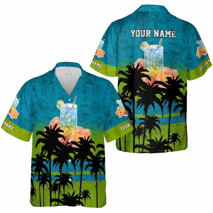 Customized Scotch And Soda Sunset Gradient Hawaiian Shirt Premium grade