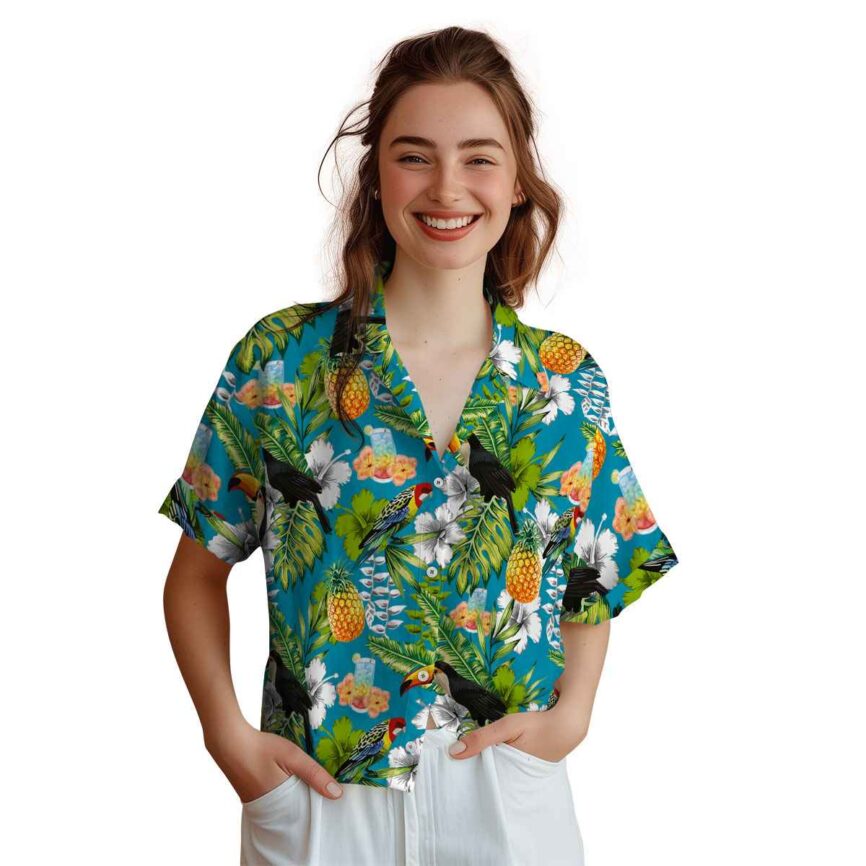 Customized Scotch And Soda Toucan Bird Hawaiian Shirt Top rated