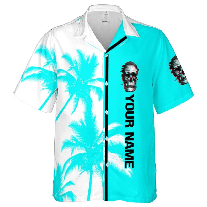 Customized Skull Beach Vibes Hawaiian Shirt Best selling