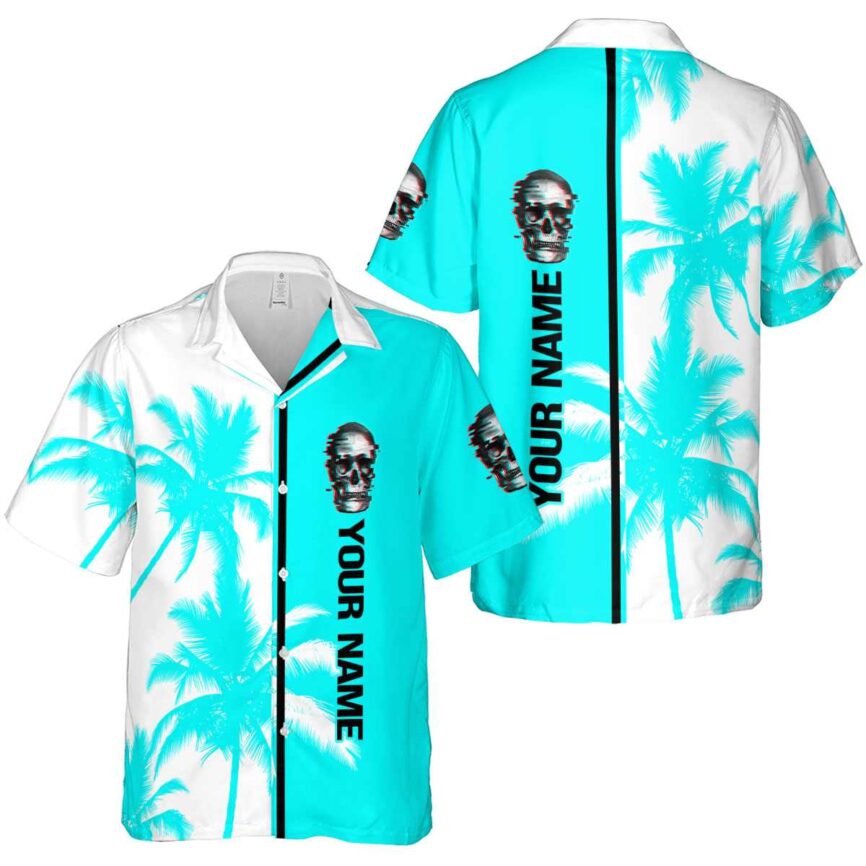 Customized Skull Beach Vibes Hawaiian Shirt Latest Model