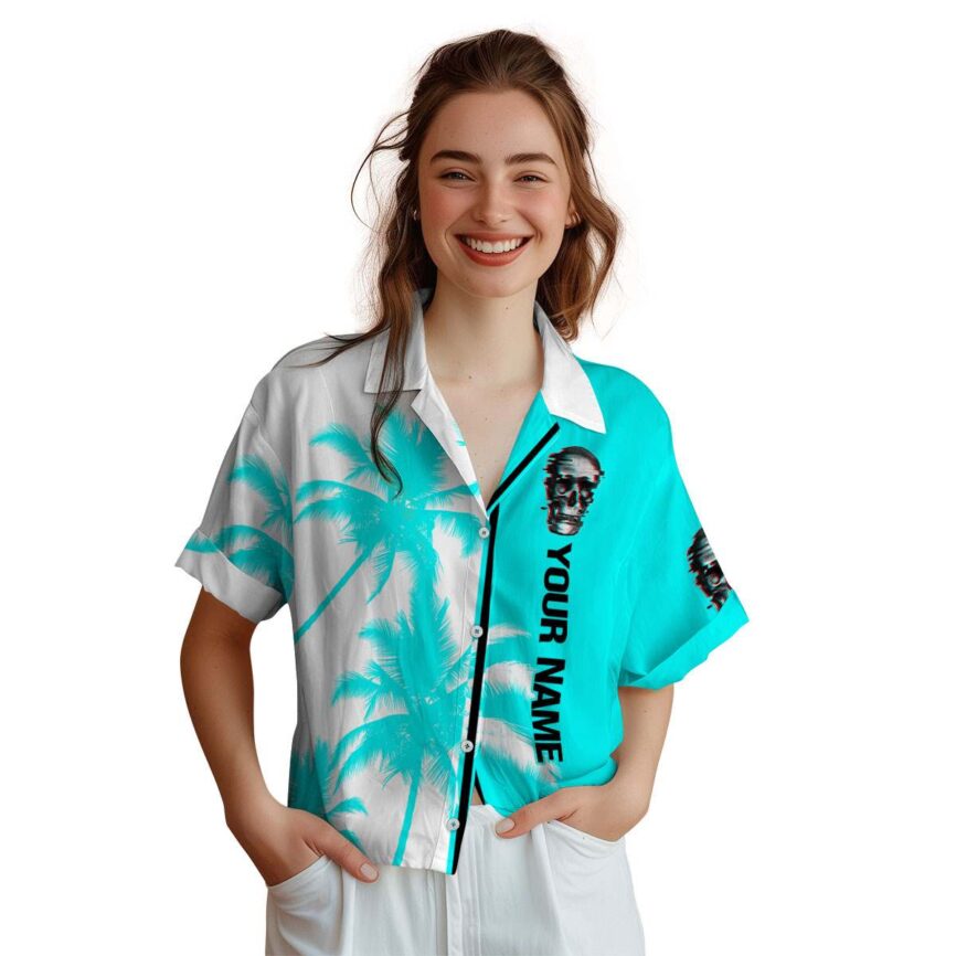 Customized Skull Beach Vibes Hawaiian Shirt Trendy