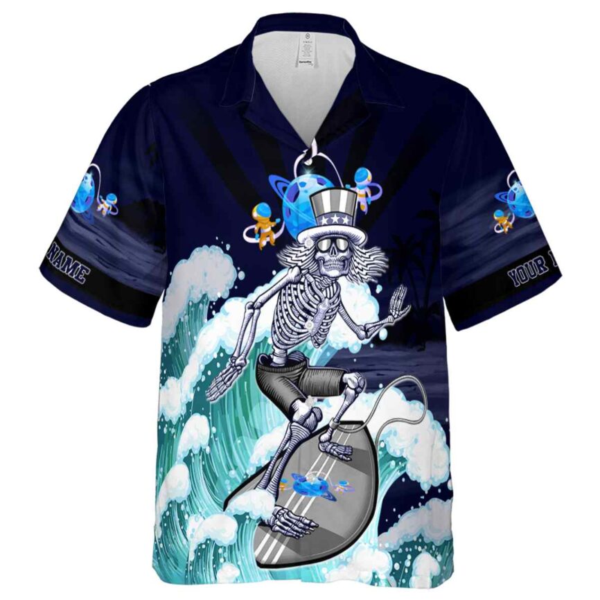 Customized Space Grateful Dead Motif Hawaiian Shirt Fashion forward