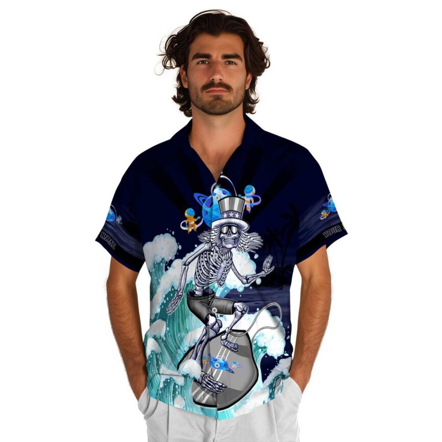 Customized Space Grateful Dead Motif Hawaiian Shirt New Arrival