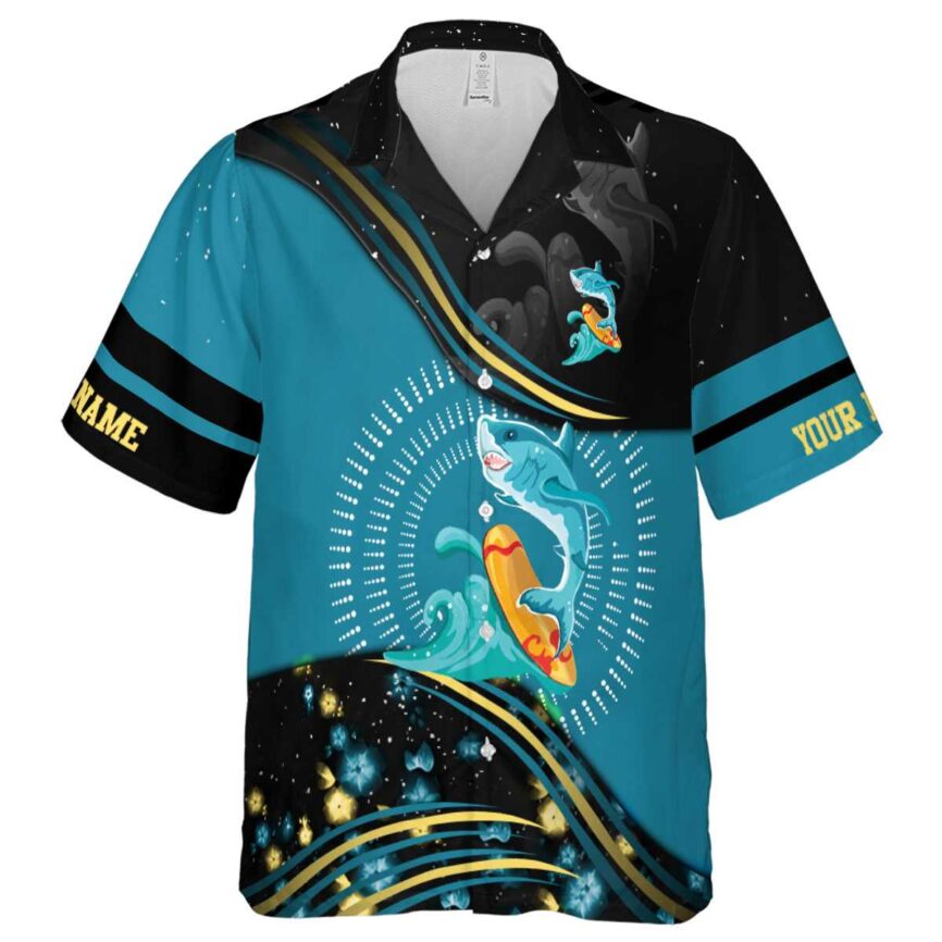 Customized Summer Dynamic Swirl Hawaiian Shirt Fashion forward