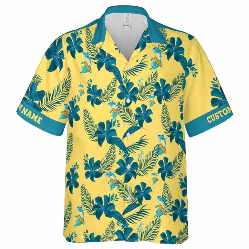 Customized Summer Tropical Flower Hawaiian Shirt Fashion forward