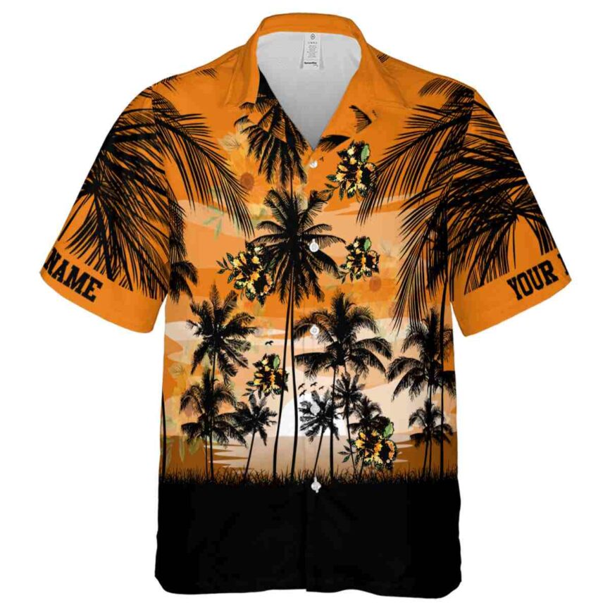 Customized Sunflower Island Scenery Hawaiian Shirt Fashion forward