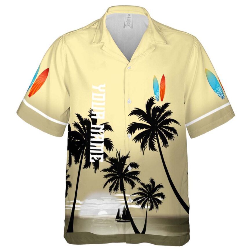 Customized Surf Ocean Sunset Hawaiian Shirt Fashion forward