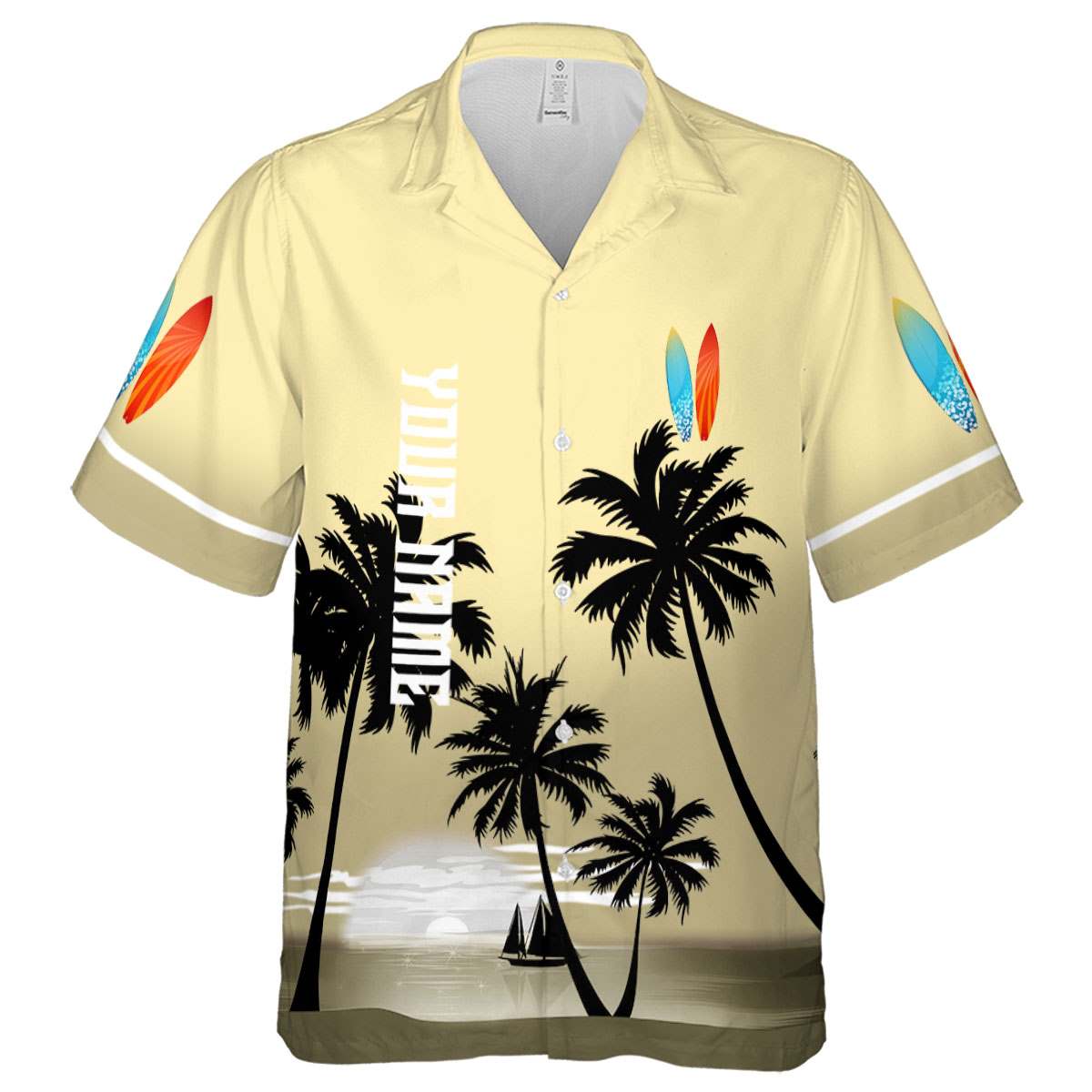 Customized Surf Ocean Sunset Hawaiian Shirt Fashion forward Customized Surf Ocean Sunset Hawaiian Shirt Fashion forward