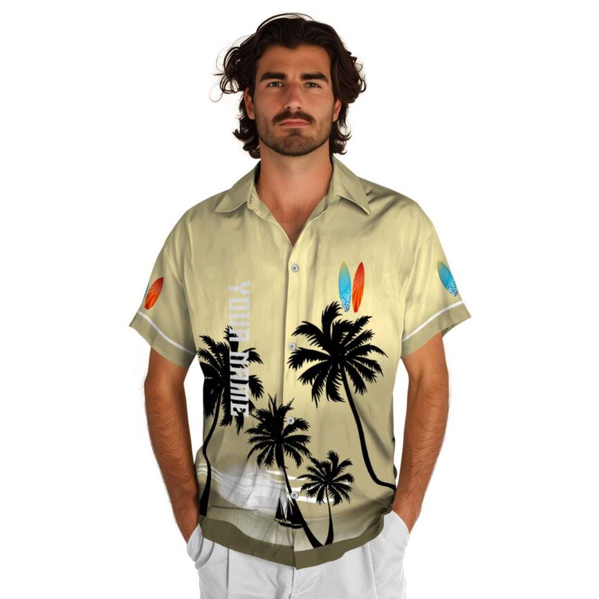 Customized Surf Ocean Sunset Hawaiian Shirt New Arrival