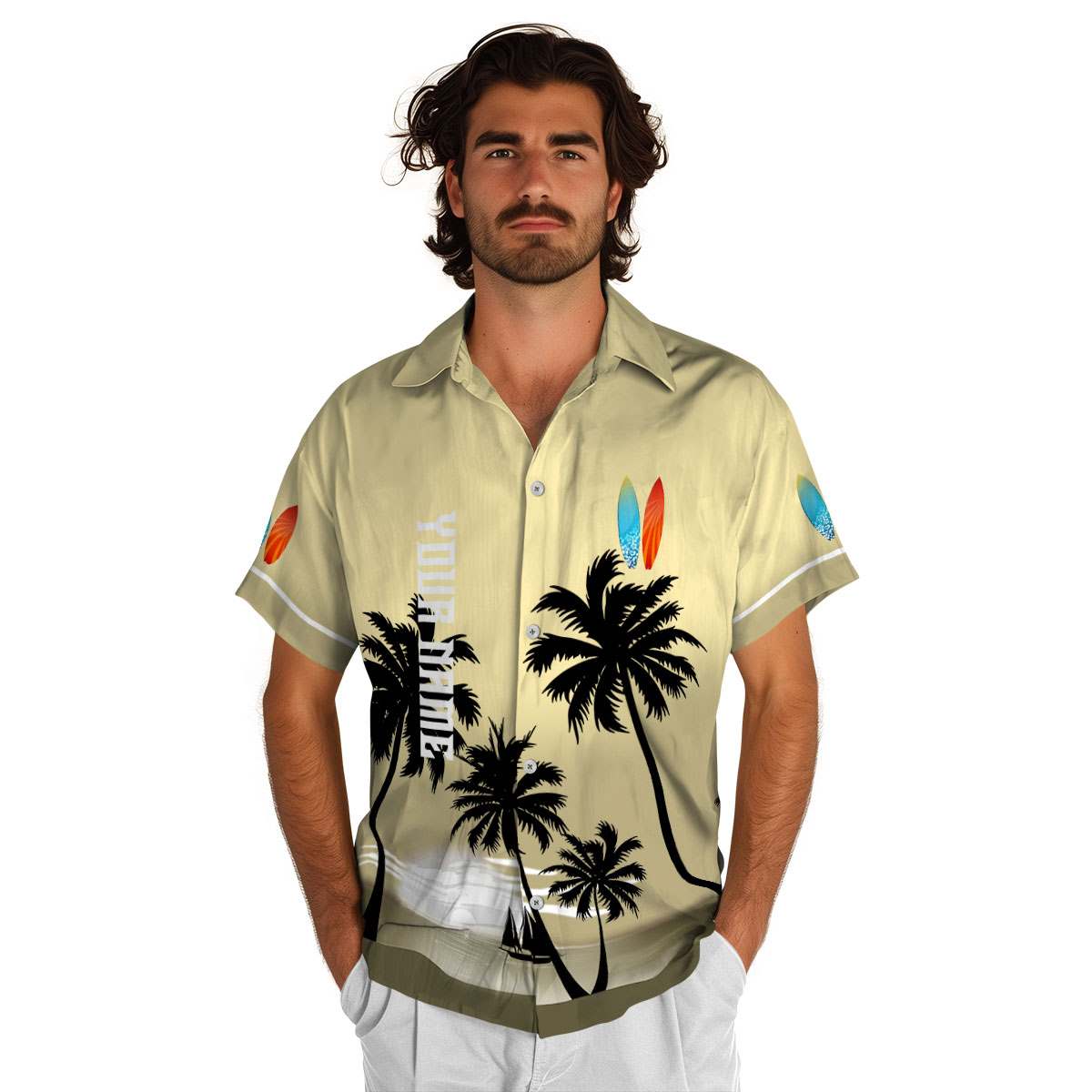 Customized Surf Ocean Sunset Hawaiian Shirt New Arrival Customized Surf Ocean Sunset Hawaiian Shirt New Arrival