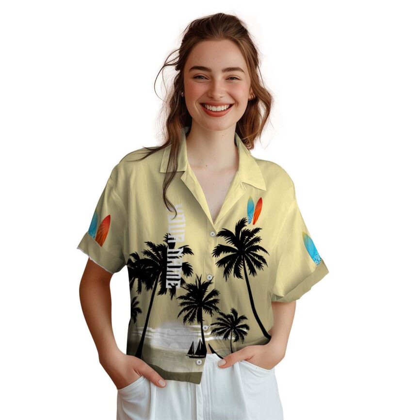 Customized Surf Ocean Sunset Hawaiian Shirt Top rated