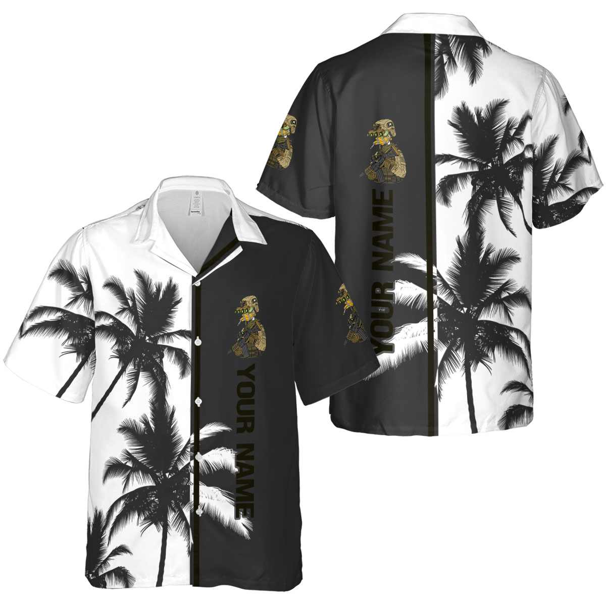 Customized Tactical Beach Vibes Hawaiian Shirt Latest Model Customized Tactical Beach Vibes Hawaiian Shirt Latest Model