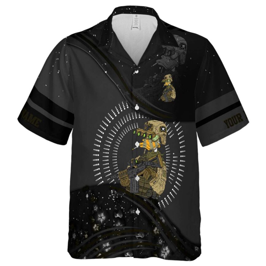 Customized Tactical Dynamic Swirl Hawaiian Shirt Fashion forward
