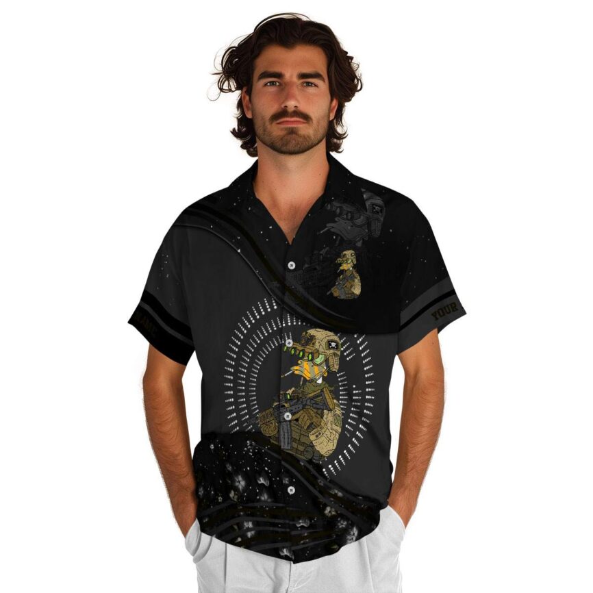 Customized Tactical Dynamic Swirl Hawaiian Shirt New Arrival
