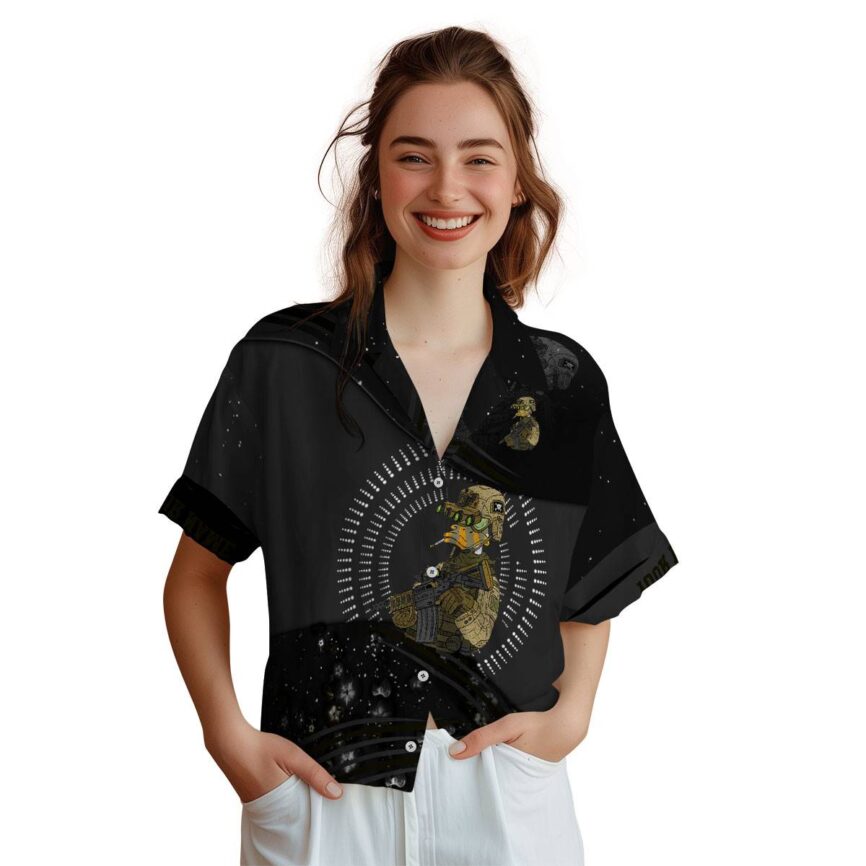 Customized Tactical Dynamic Swirl Hawaiian Shirt Top rated