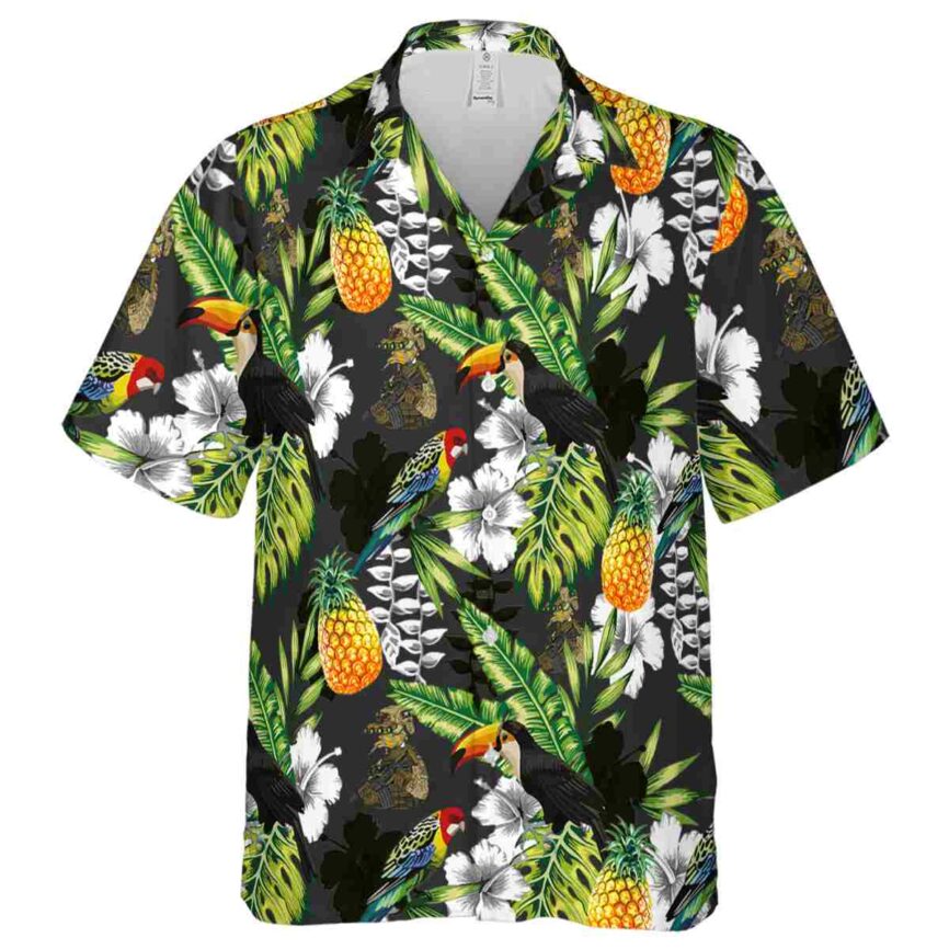 Customized Tactical Toucan Bird Hawaiian Shirt Fashion forward