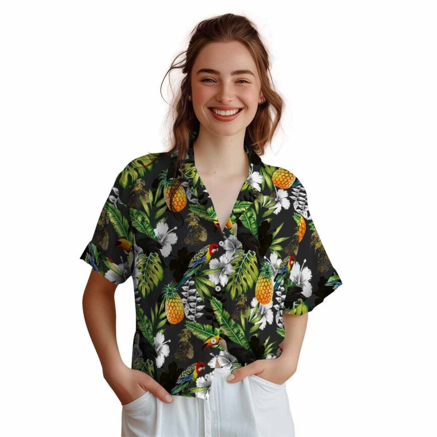 Customized Tactical Toucan Bird Hawaiian Shirt Top rated