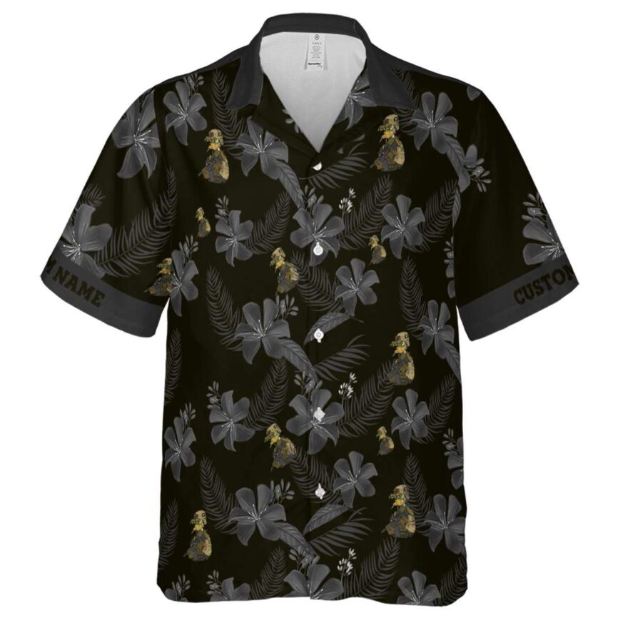 Customized Tactical Tropical Flower Hawaiian Shirt Fashion forward