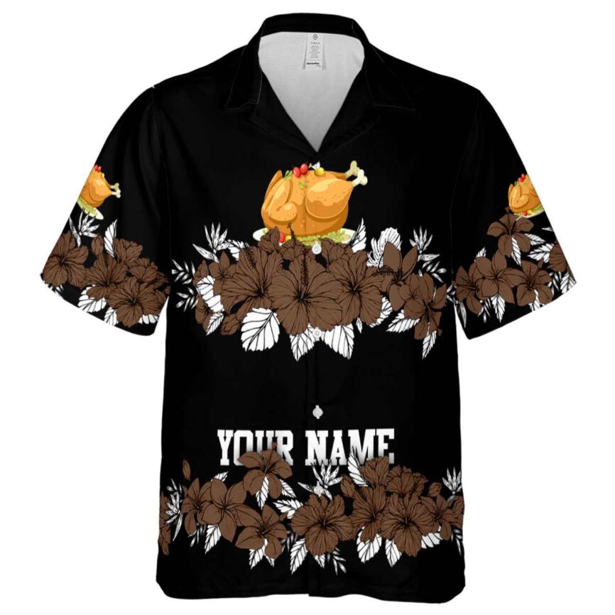 Customized Thanksgiving Hibiscus Band Hawaiian Shirt Fashion forward