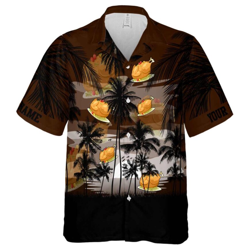 Customized Thanksgiving Island Scenery Hawaiian Shirt Fashion forward