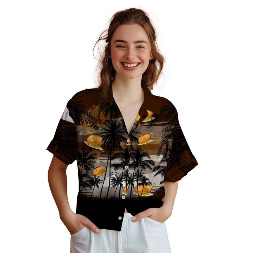 Customized Thanksgiving Island Scenery Hawaiian Shirt Top rated